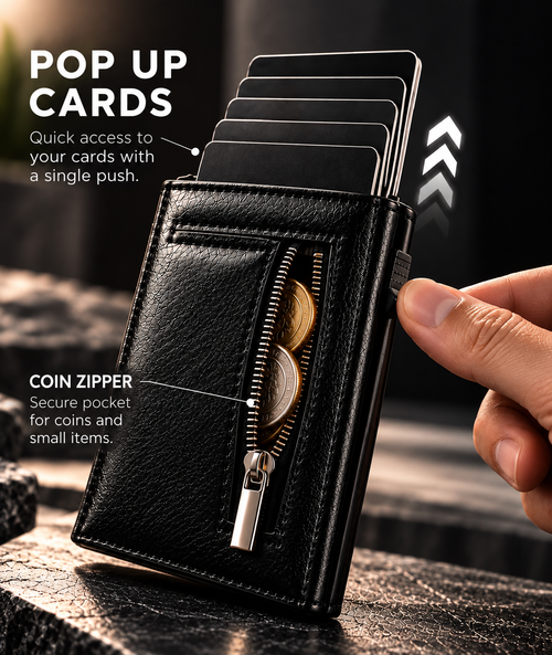 Trace Card Smart RFID Blocking Wallet