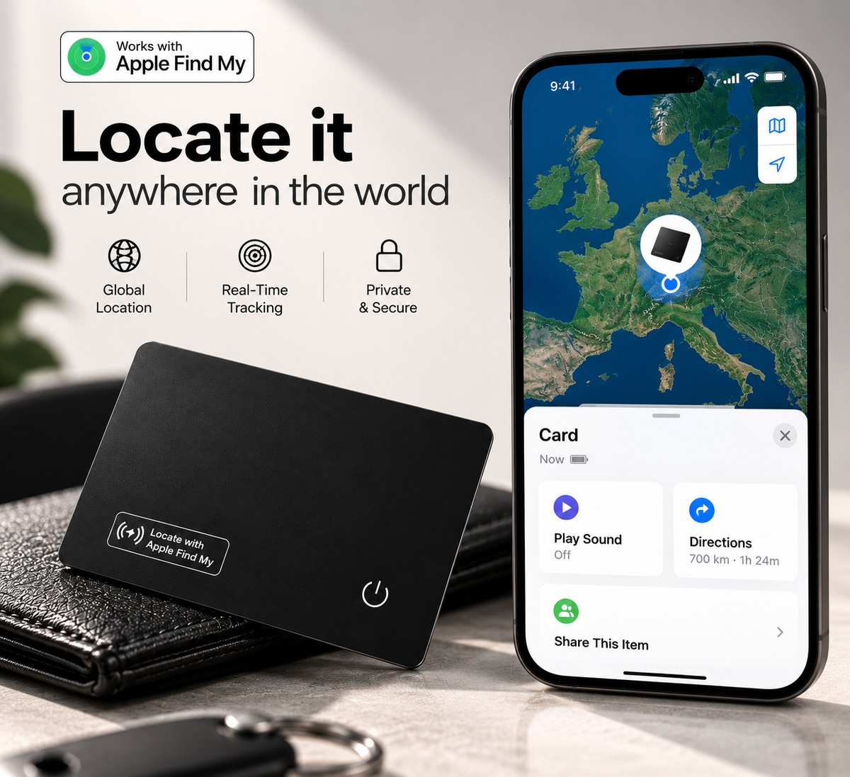 Smart Tracker Card (Made for iPhone)