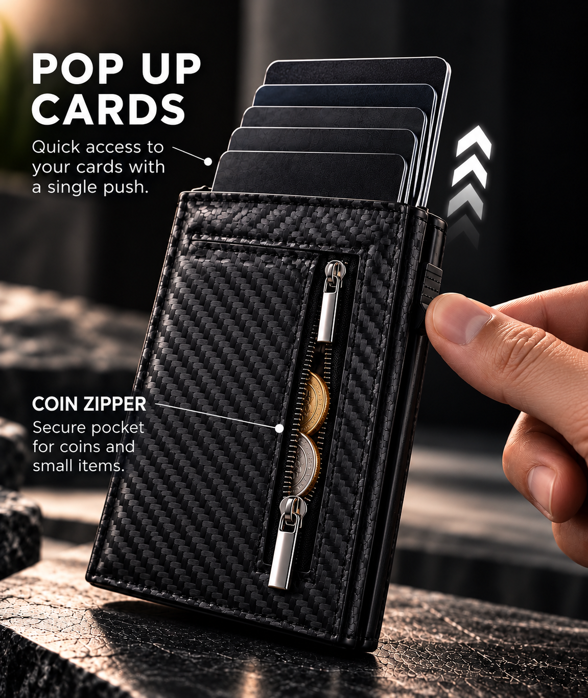Trace Card Smart RFID Blocking Wallet